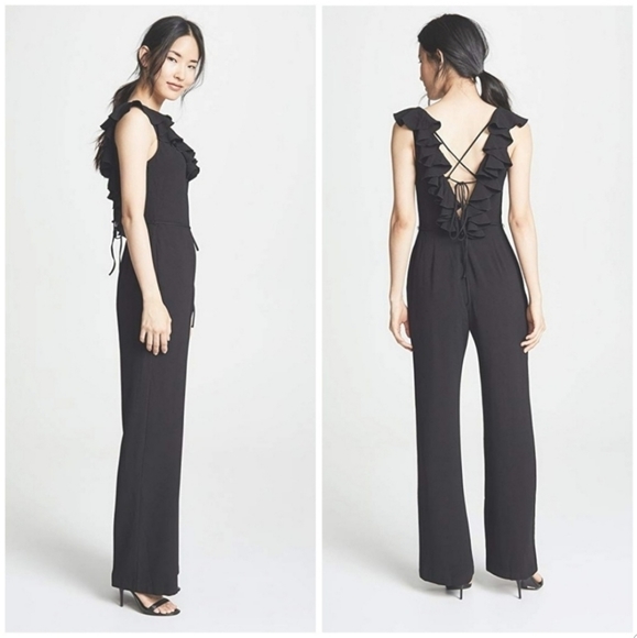 WAYF Anderson Jumpsuit in Black Size XSmall - Picture 2 of 8